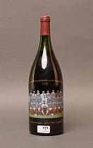 Touraine-Amboise  -  Mise propriété  -  Une bouteille de vin  -  Magnum
