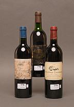Lot de vins divers : trois bouteilles