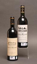 Lot de vins divers : deux bouteilles