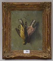 Peinture fin XIXème siècle
