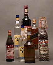 Lot d’alcools et divers : sept bouteilles