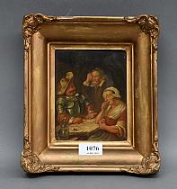 Ancienne et petite peinture flamande