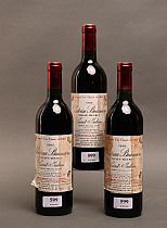 Château Branaire 1985  -  Mise château  -  Trois bouteilles de vin