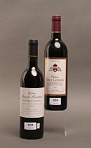 Lot de vins divers de Saint-Emilion : deux bouteilles